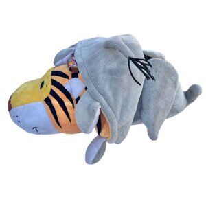 Flipazoo Plush Tiger To Elephant 2-In-1 Toy By Jay Play 17" Soft & Cuddly Kids
